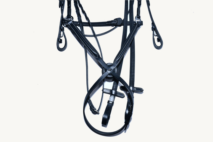 #14 Figure "8" w/Edge Stitching Bridle w/Laced Reins