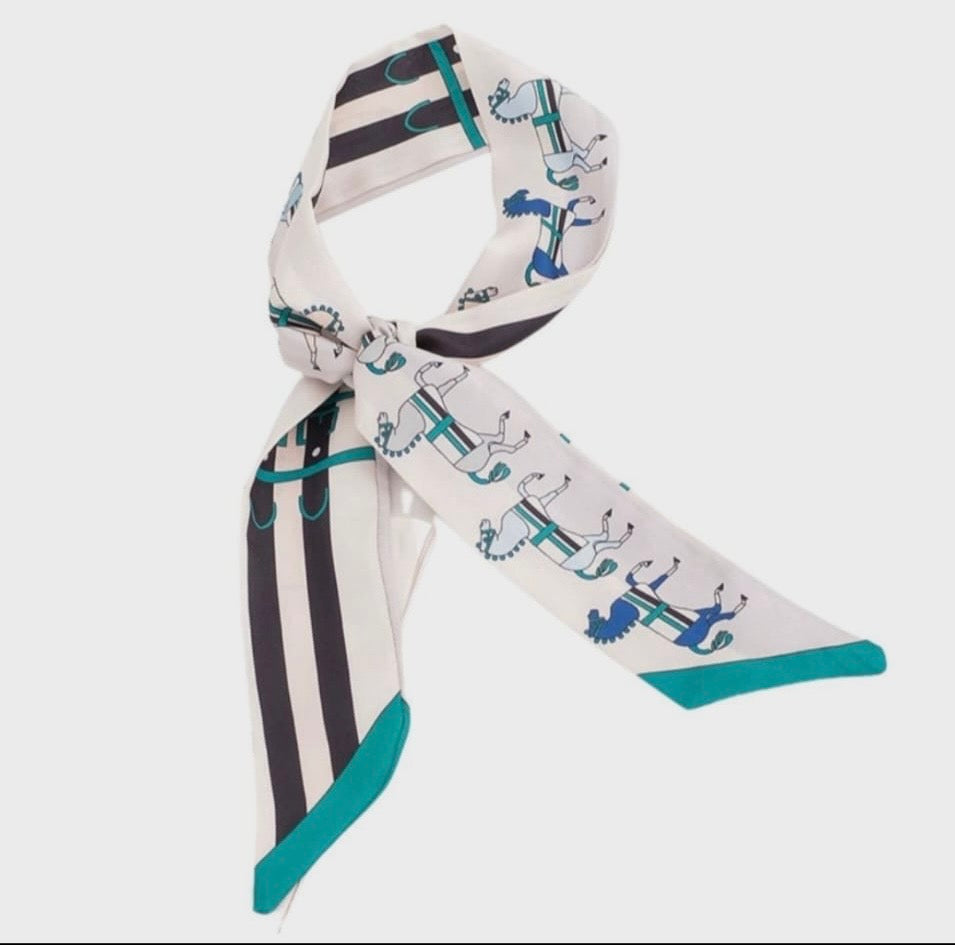 Designer Bag Scarves