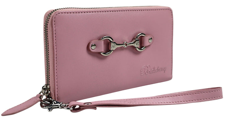 #32 Full Size Zip-Around Leather Wristlet