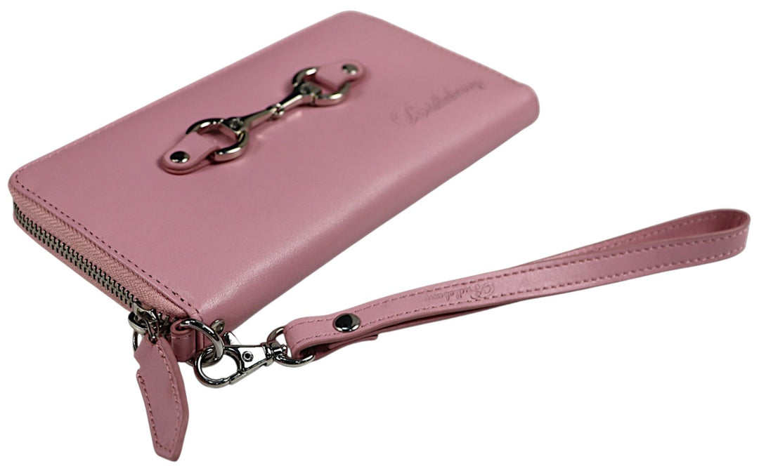 #32 Full Size Zip-Around Leather Wristlet