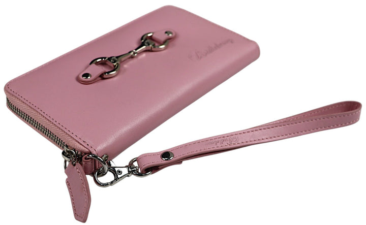 #32 Full Size Zip-Around Leather Wristlet
