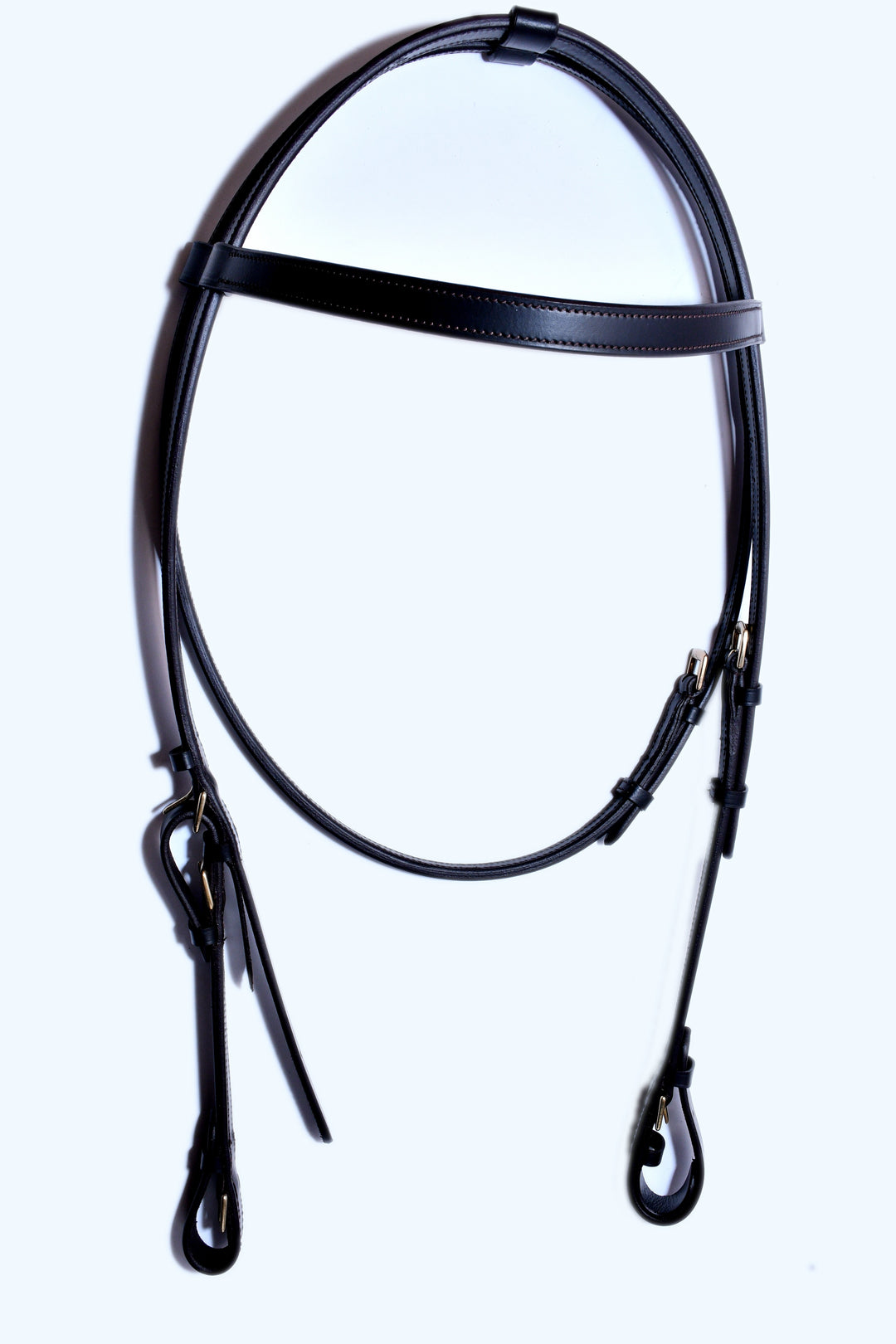 Racing Tack-Leather Set, Headstall,Flash Noseband,Rubber/ Leather Reins - Bridleberry Leather Tack Co. 