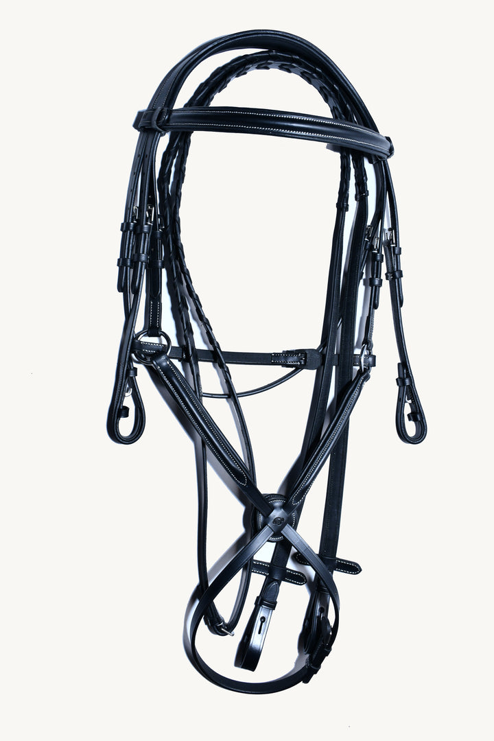 #14 Figure "8" w/Edge Stitching Bridle w/Laced Reins