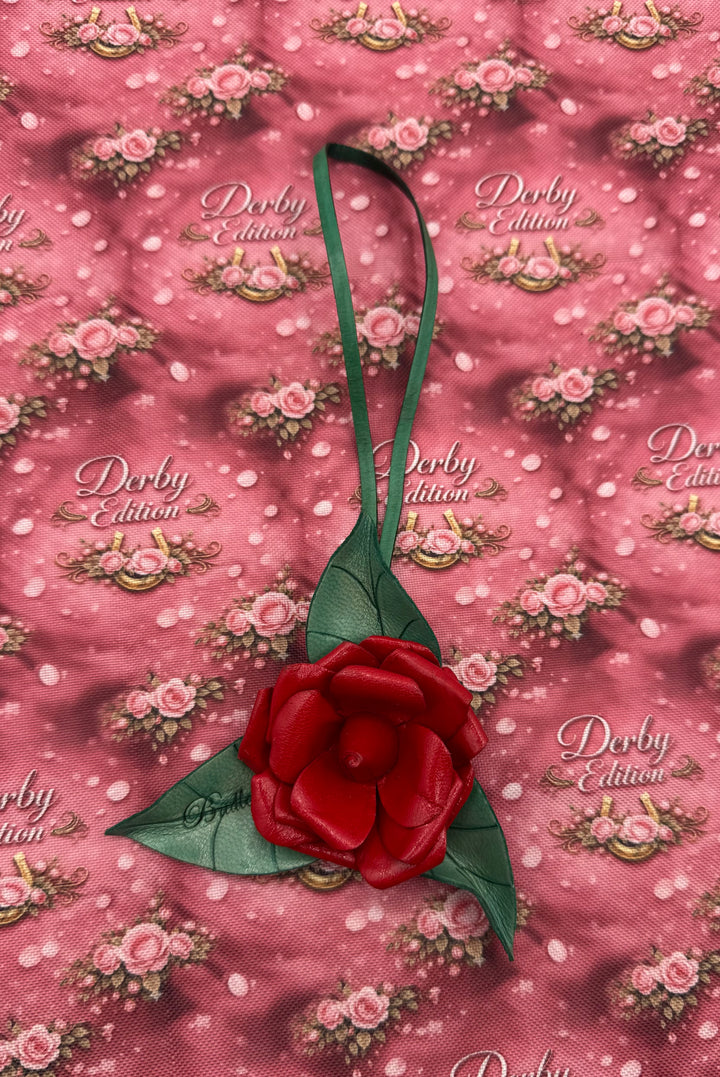 Leather Rose Charms
