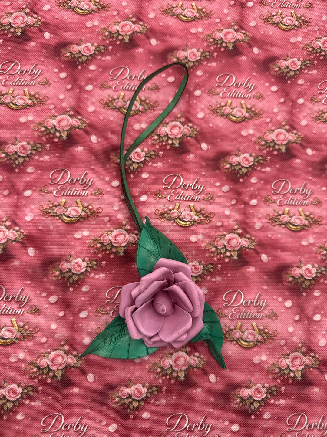 Leather Rose Charms
