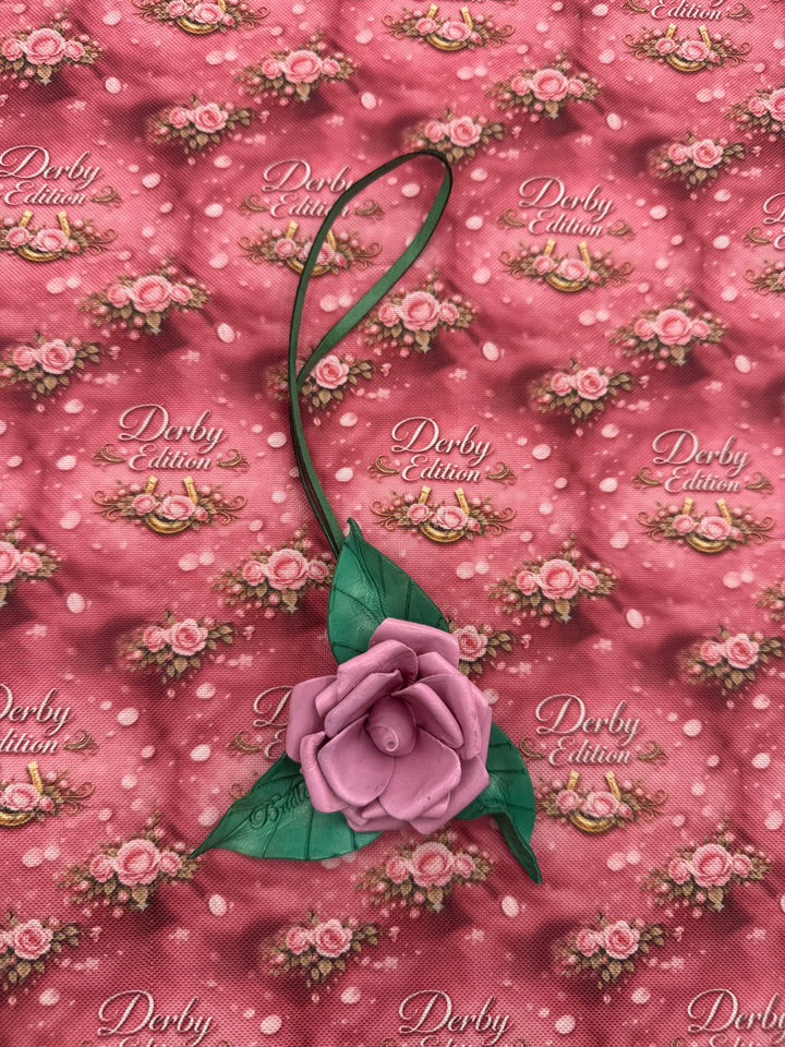Leather Rose Charms