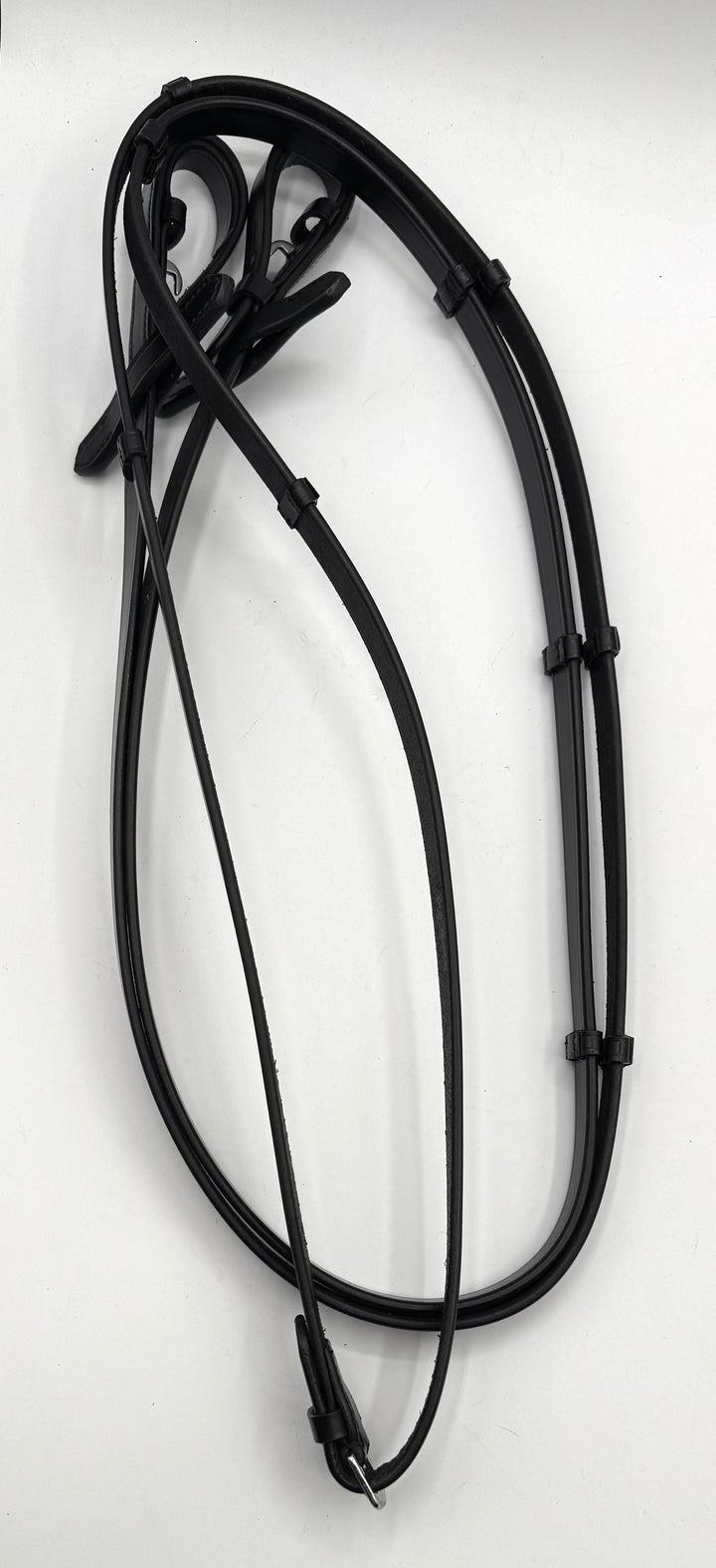 Reins- Plain Full Grain English Leather w/Stops