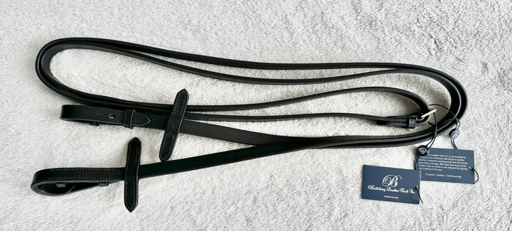 Plain Full Grain English Leather Reins 5/8"