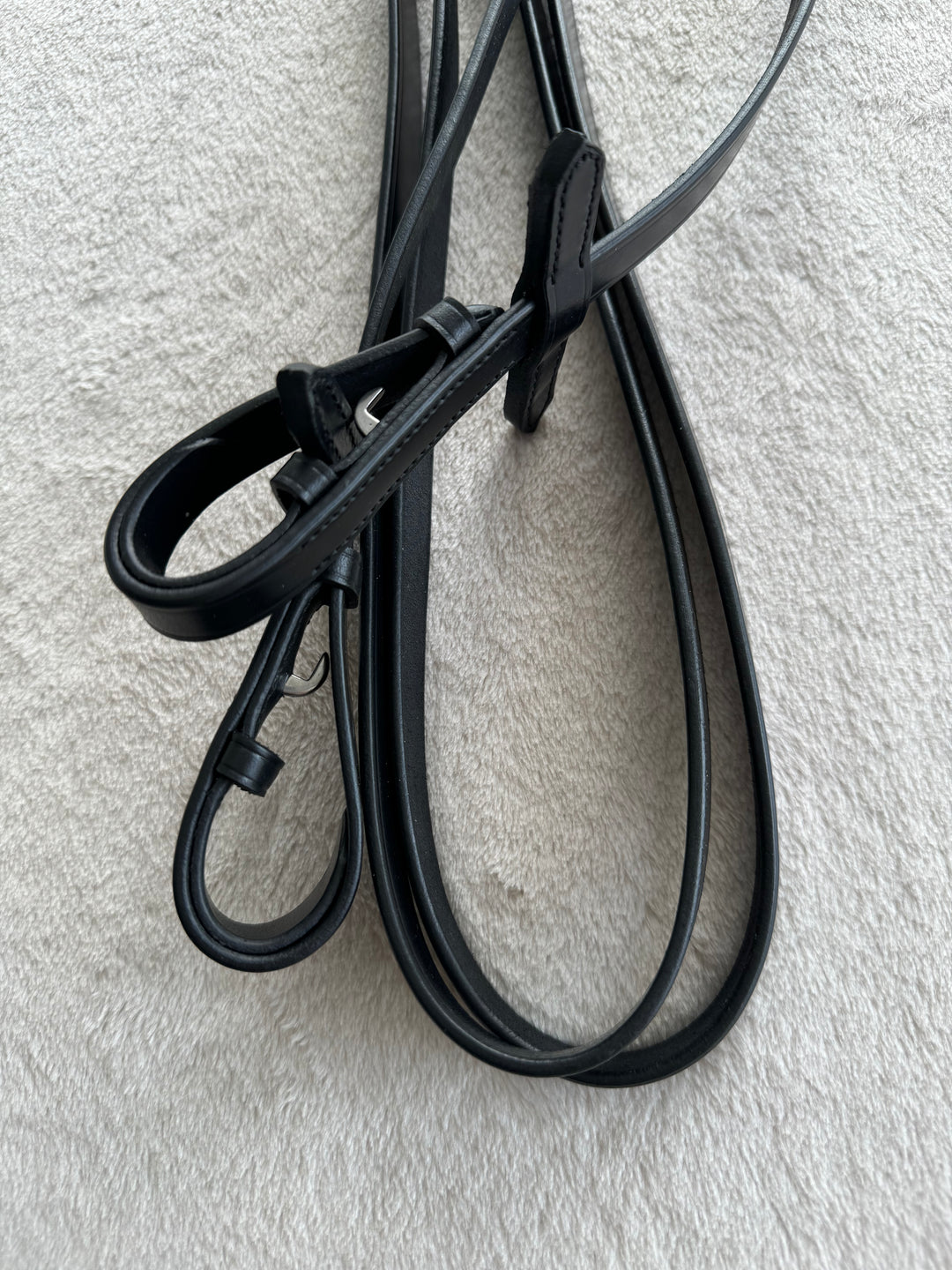 Plain Full Grain English Leather Reins 5/8"