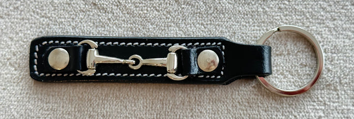 Bridleberry Leather Keychain w/ Bit