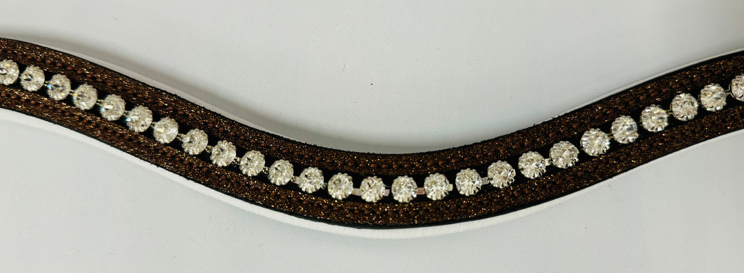 Sparkle Browband w/Large Crystals