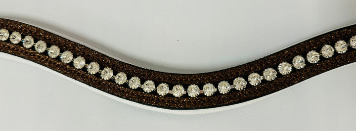 Sparkle Browband w/Large Crystals