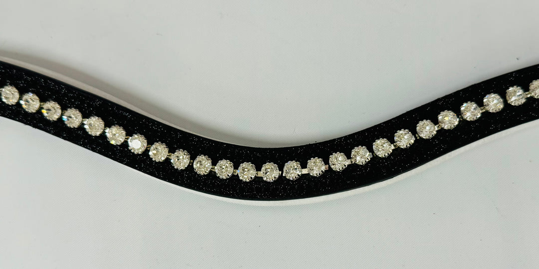 Sparkle Browband w/Large Crystals