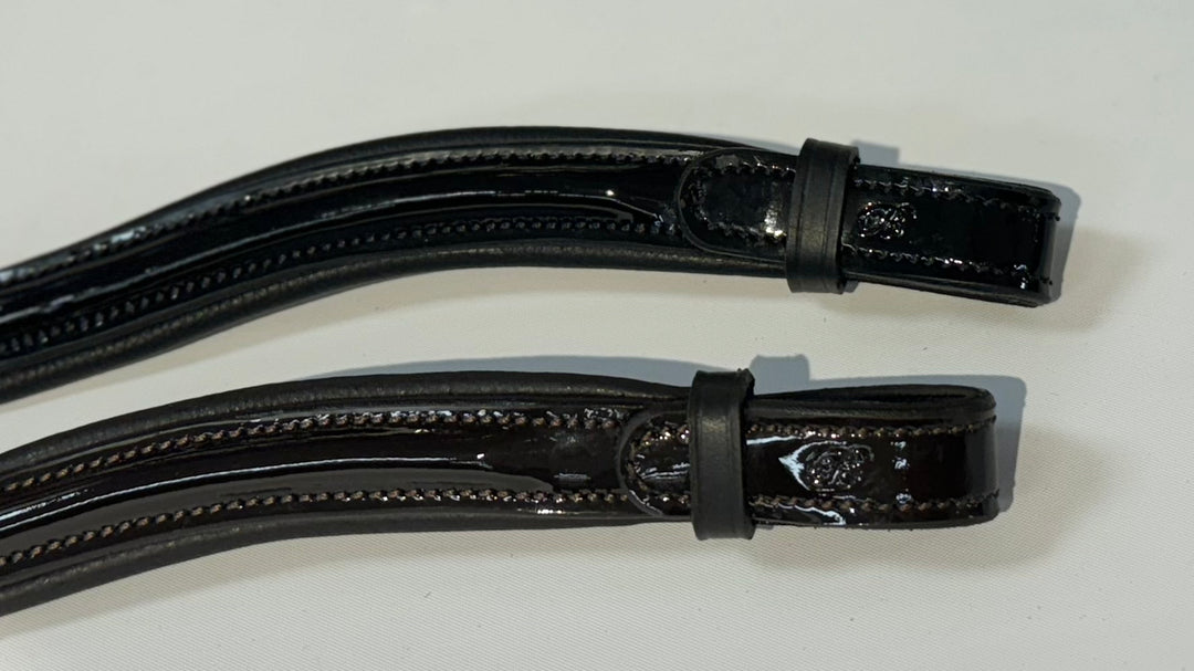 #118 Patent Leather Browband