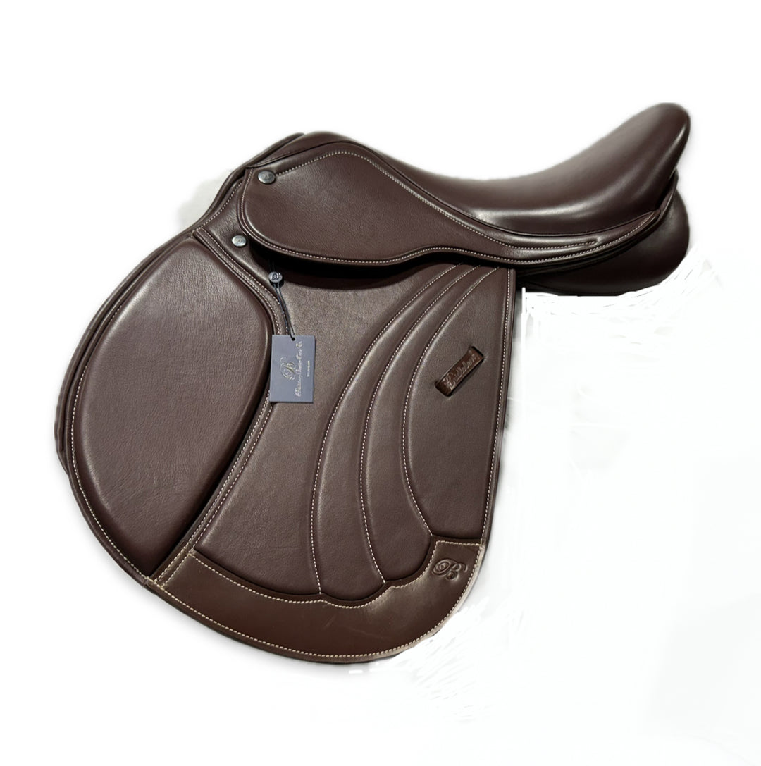 Saddle-English All Purpose / Hunter Style  Havana Leather Saddle - Bridleberry Leather Tack Co. 