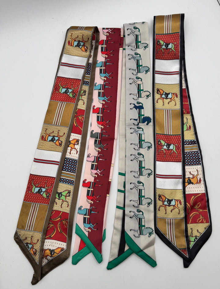 Designer Bag Scarves