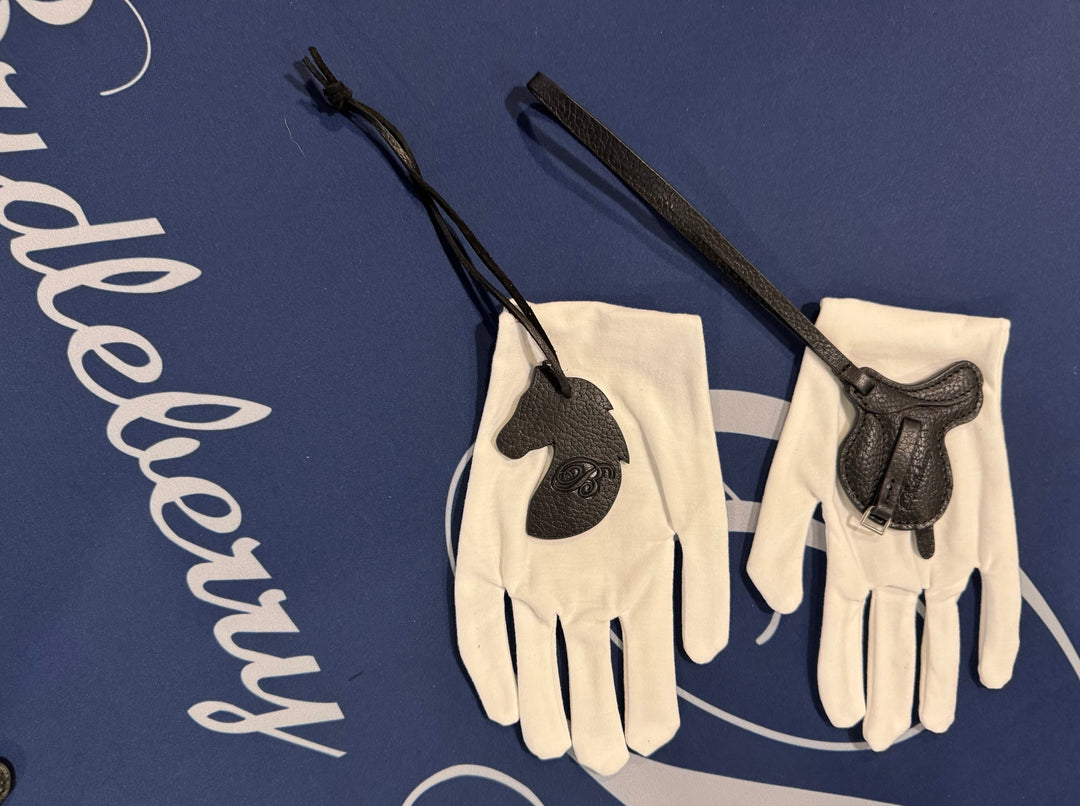 Leather Horse Head Charm