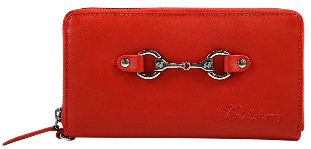 #32 Full Size Zip-Around Leather Wristlet