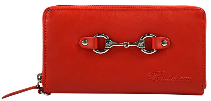 #32 Full Size Zip-Around Leather Wristlet